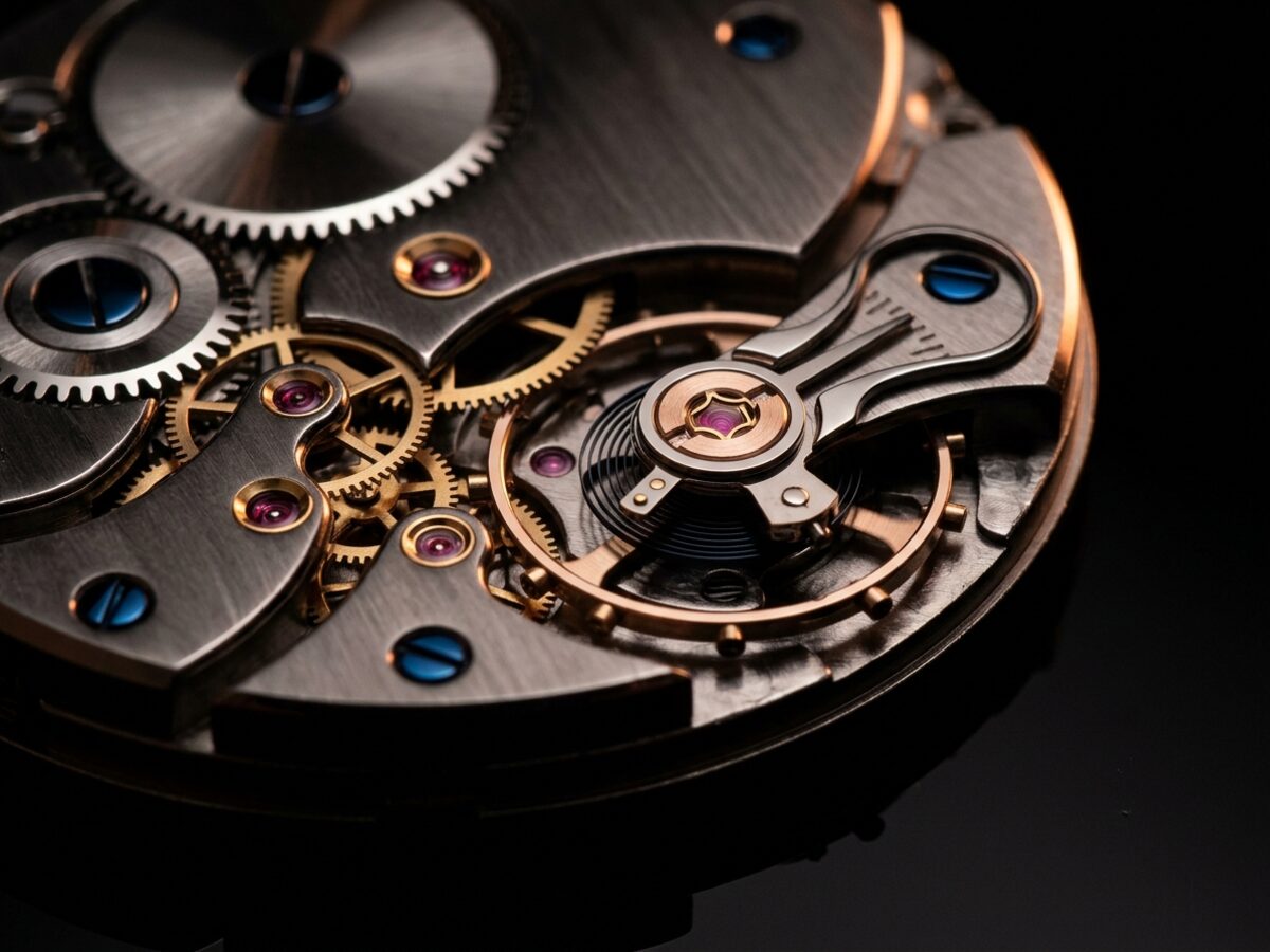 Luxury wristwatch on dark surface representing watch valuation services